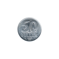 Preview 50 fillér, 1983 reverse