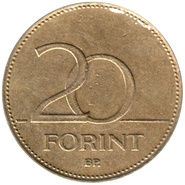 20 Forint, 2004 Reverse