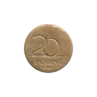 Preview 20 Forint, 2004 reverse