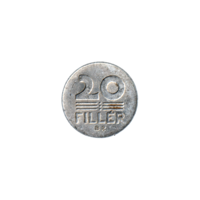 Preview 20 fillér, 1980 reverse