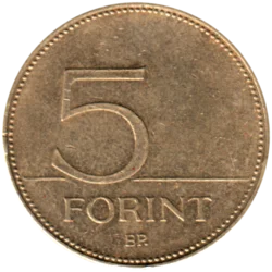 Preview 5 Forint, 1997 reverse