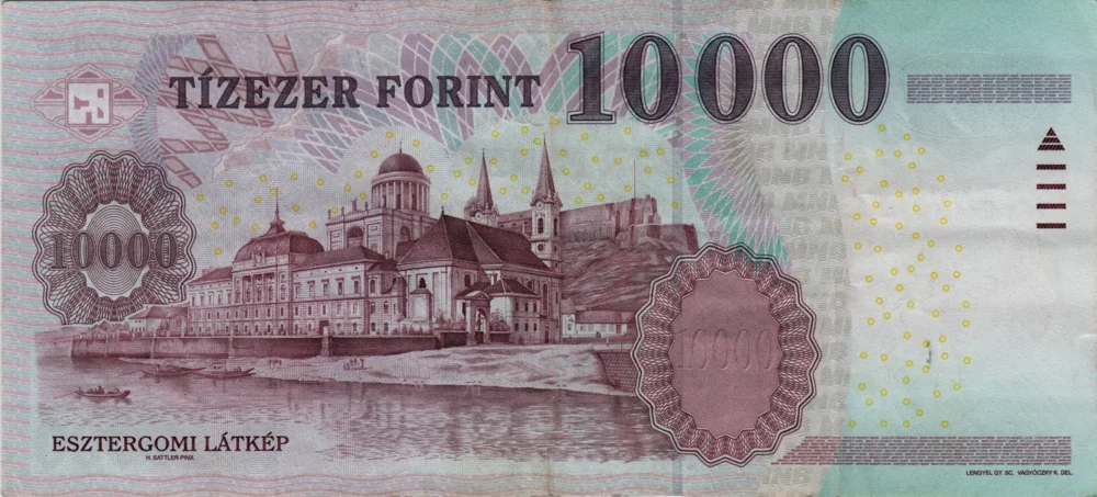 10000 Forint, 2008 Obverse