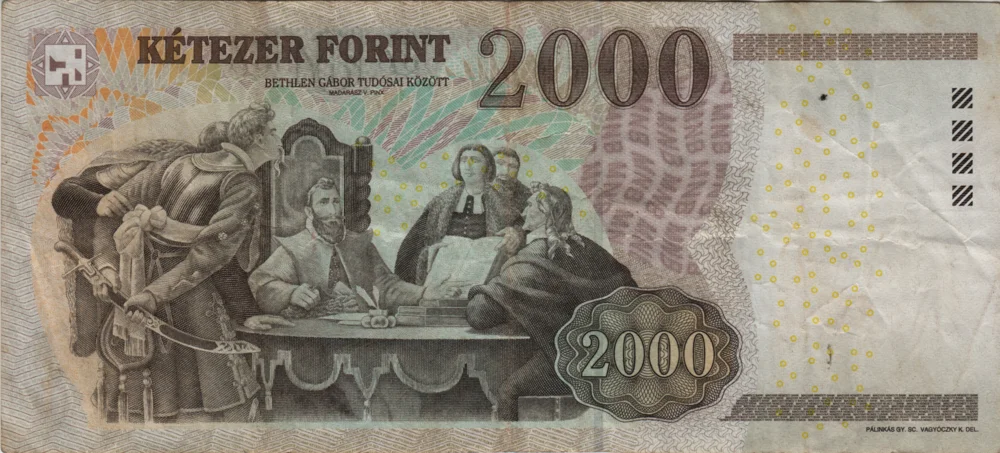 2000 Forint, 2010 Obverse