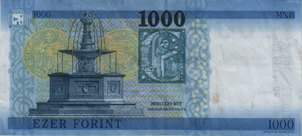 1000 Forint, 2021 Obverse