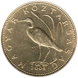 Preview 5 Forint, 2008 obverse
