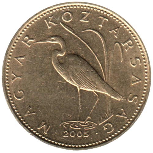 5 Forint, 2005 Obverse