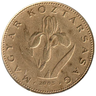Preview 20 Forint, 2005 obverse