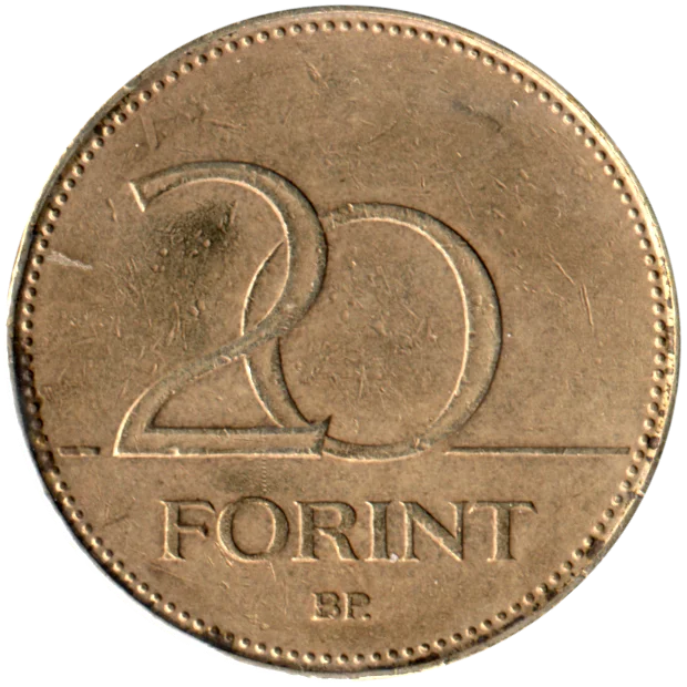 20 Forint, 2005 Reverse