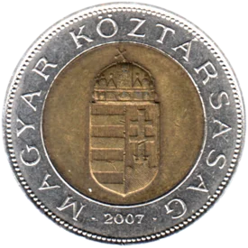 Preview 100 Forint, 2007 obverse