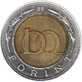Preview 100 Forint, 2007 reverse