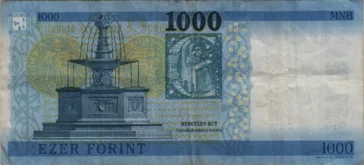 Preview 1000 Forint, 2017 obverse