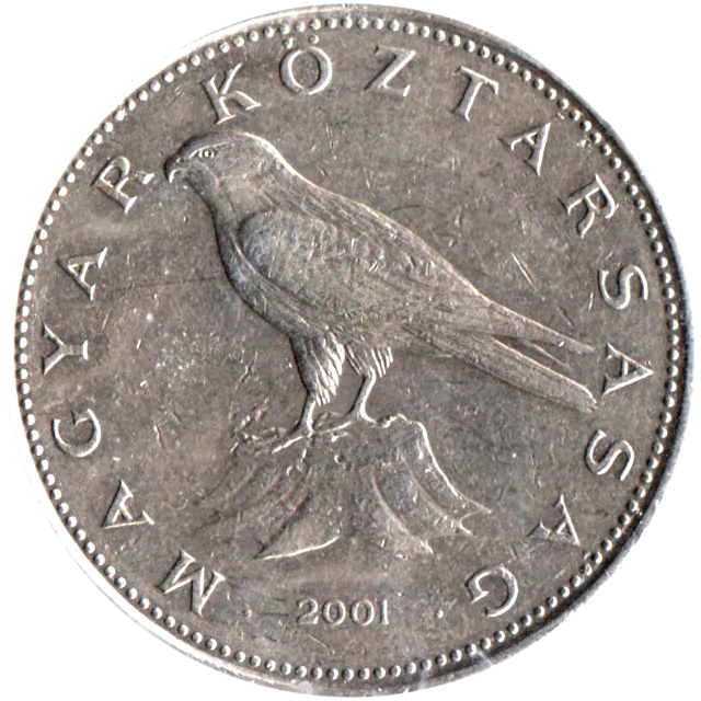 50 Forint, 2001 Obverse