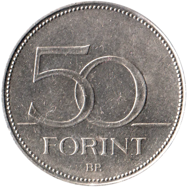 50 Forint, 2001 Reverse