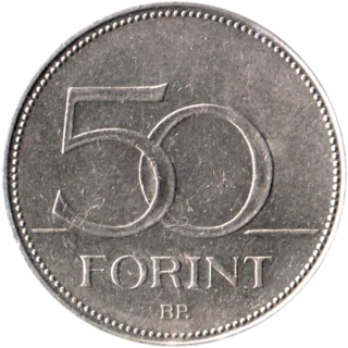 Preview 50 Forint, 2001 reverse