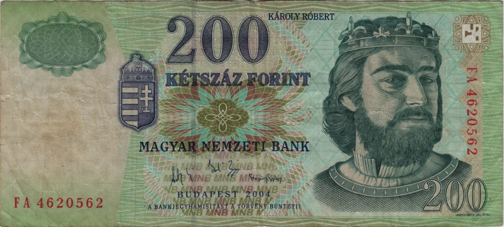 200 Forint, 2004 Reverse