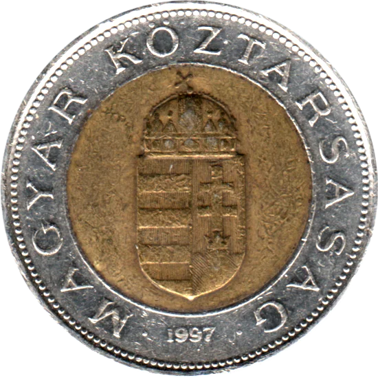 100 Forint, 1997 Obverse