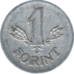 Preview 1 Forint, 1968 reverse
