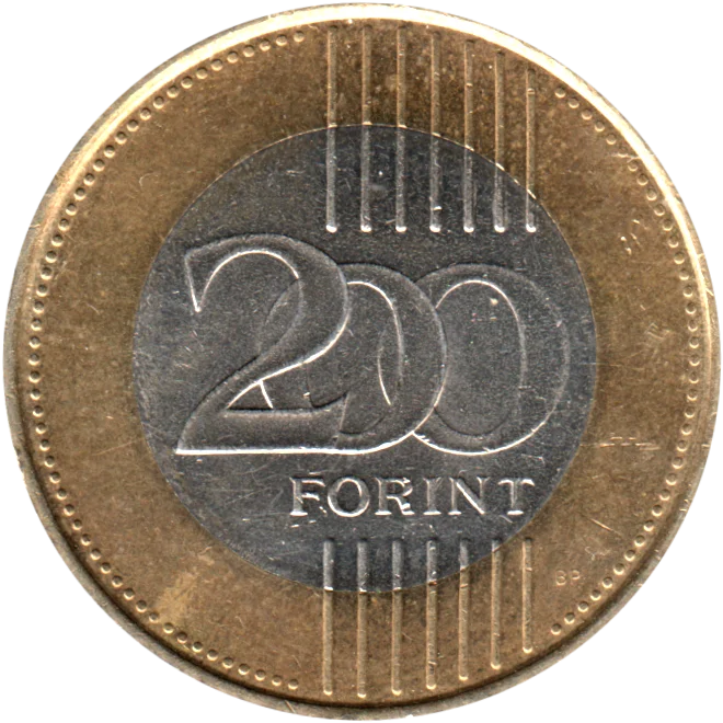 200 Forint, 2010 Reverse