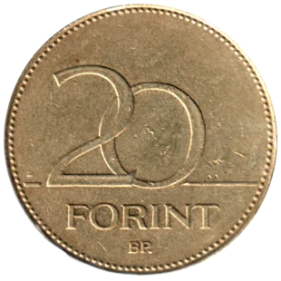 Preview 20 Forint, 2006 reverse