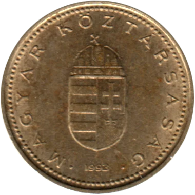 Preview 1 Forint, 1993 obverse