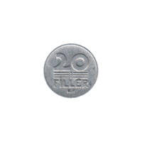 Preview 20 fillér, 1971 reverse