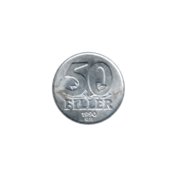 Preview 50 fillér, 1990 reverse