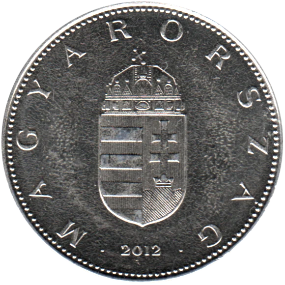 10 Forint, 2012 Obverse