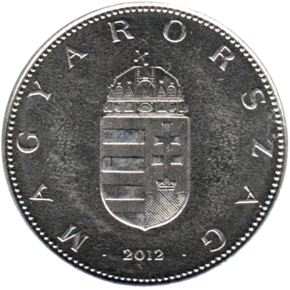 Preview 10 Forint, 2012 obverse