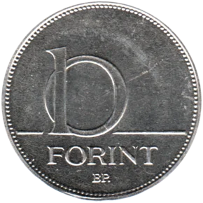 Preview 10 Forint, 2012 reverse