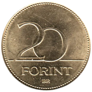 Preview 20 Forint, 2022 reverse