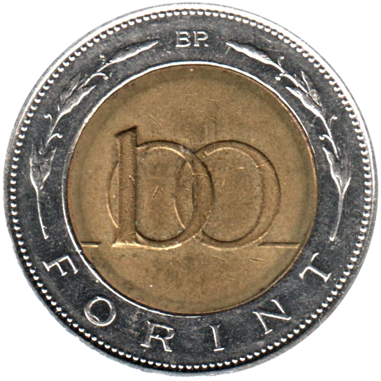 100 Forint, 2019 Reverse