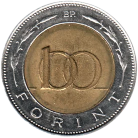Preview 100 Forint, 2019 reverse