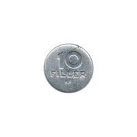 Preview 10 fillér, 1958 reverse