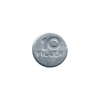 Preview 10 fillér, 1985 reverse