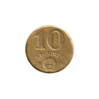 Preview 10 Forint, 1989 reverse
