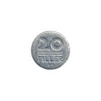 Preview 20 fillér, 1972 reverse