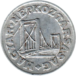 Preview 50 fillér, 1977 obverse