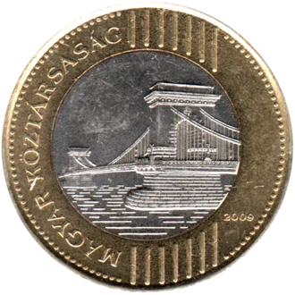 Preview 200 Forint, 2009 obverse