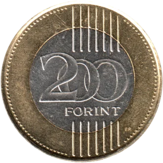 Preview 200 Forint, 2009 reverse