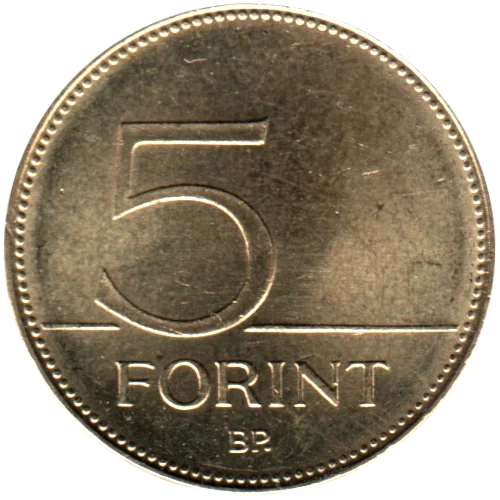 5 Forint, 2023 Reverse