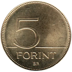 Preview 5 Forint, 2023 reverse