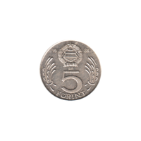 Preview 5 Forint, 1989 reverse