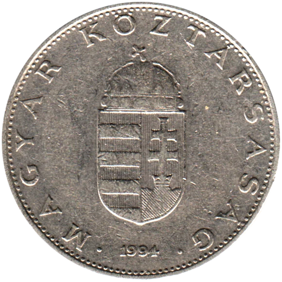 10 Forint, 1994 Obverse