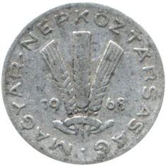Preview 20 fillér, 1968 obverse