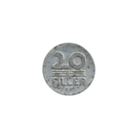 Preview 20 fillér, 1968 reverse