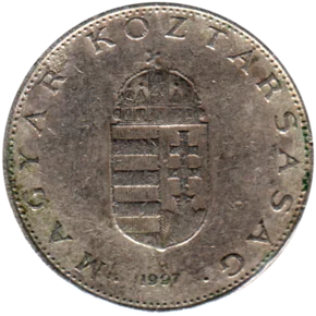 Preview 10 Forint, 1997 obverse