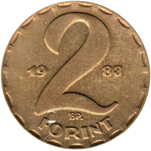 2 Forint, 1983 Reverse