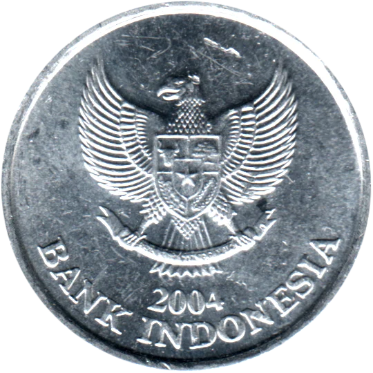 100 Rupiah, 2004 Obverse