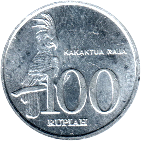 100 Rupiah, 2004 Reverse