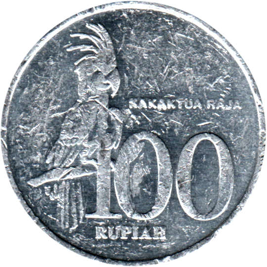 100 Rupiah, 2003 Reverse